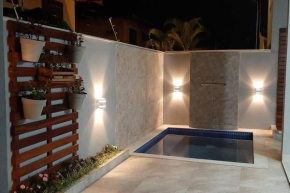 Camburi 200m da praia piscina privativa climatizad